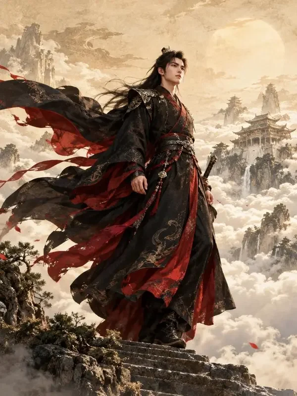 青柠短剧《逆袭：九重天阙》逆袭短剧封面海报